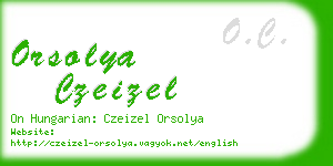 orsolya czeizel business card